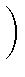 $\displaystyle \left.\vphantom{{ p-2 \atop j}}\right)$